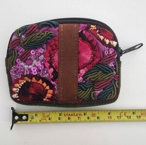NEW! Colorful Embroidered Women's Coin Purse